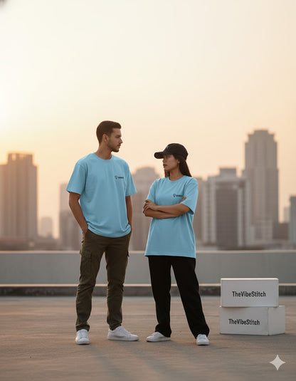 "Capture The Journey" Heavyweight Oversized Tee | 240 GSM Unisex Streetwear