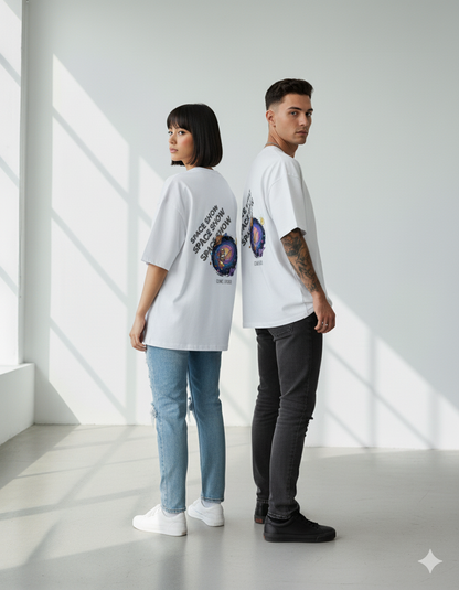 "Capybara Space Show" Heavyweight Graphic Tee | 240 GSM Unisex Streetwear
